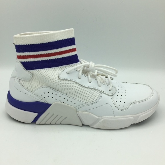 Mark Nason Shoes | Mark Nason Womens High Top Block Varsity New Sz 8 | Color: Blue/White | Size: 8 | Wherevaluelives's Closet